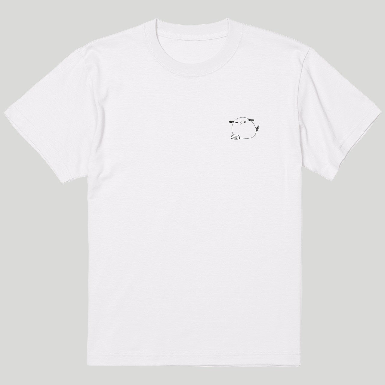 牧島さんが描いたワンポイントTシャツ