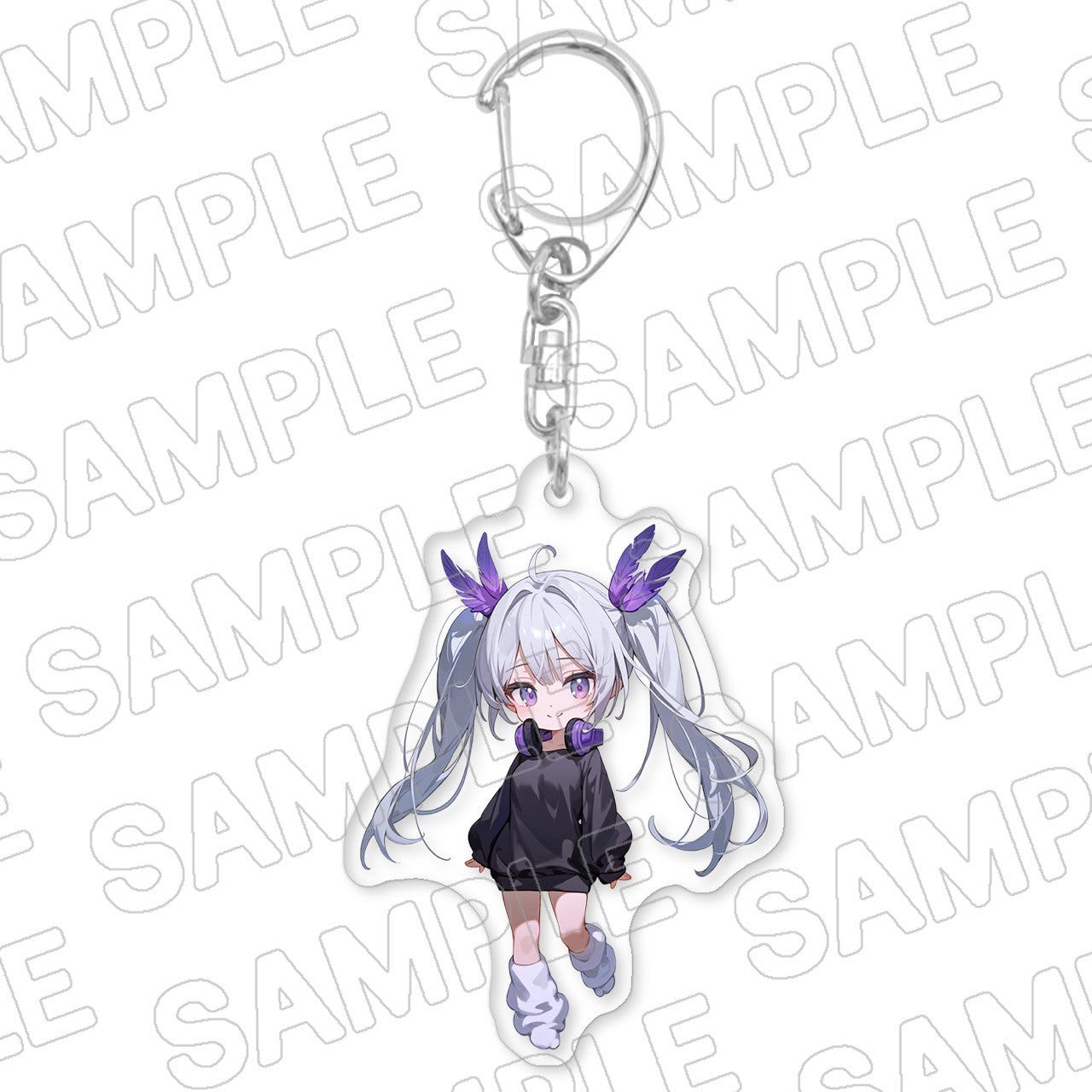 「浅野さらさ」アクリルキーホルダー