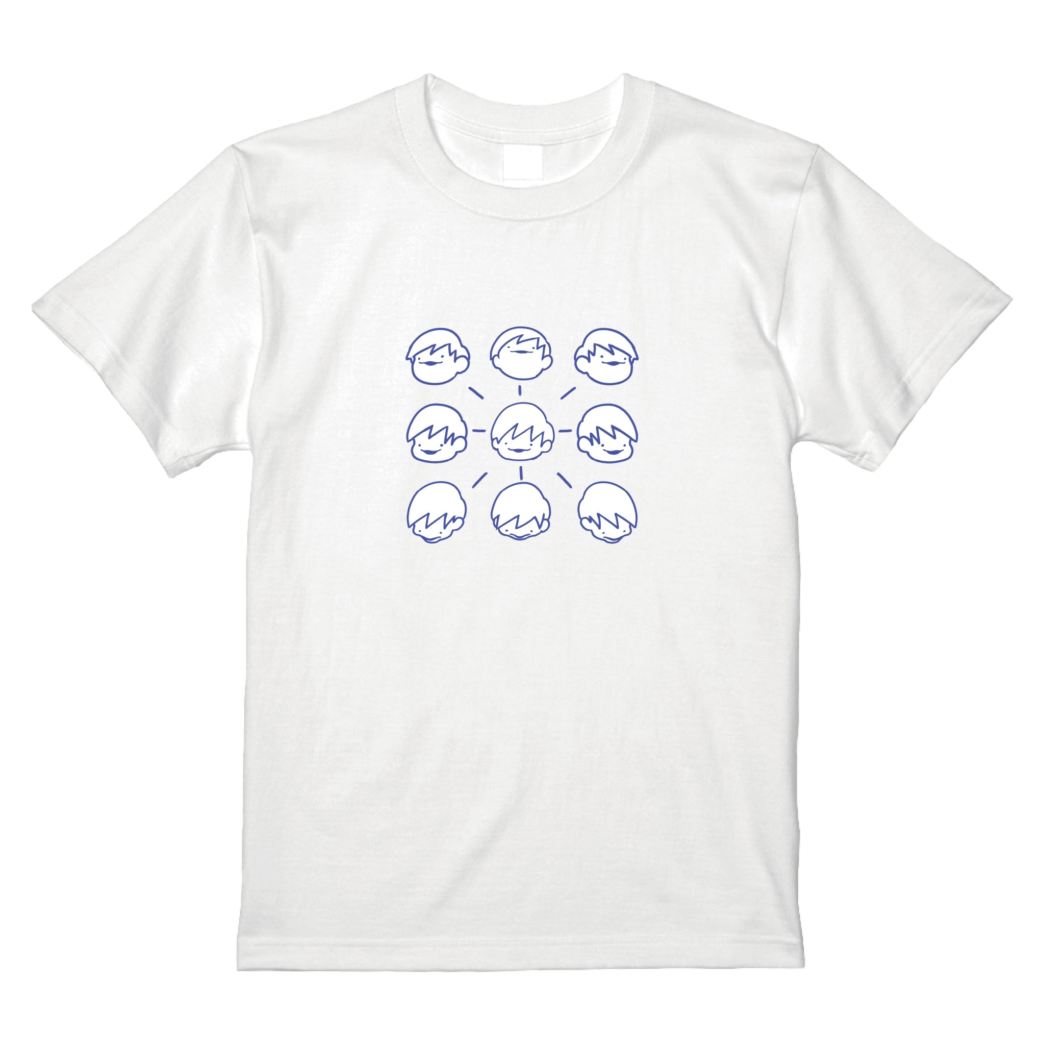 イマソ刈りキャラクターTシャツver.2