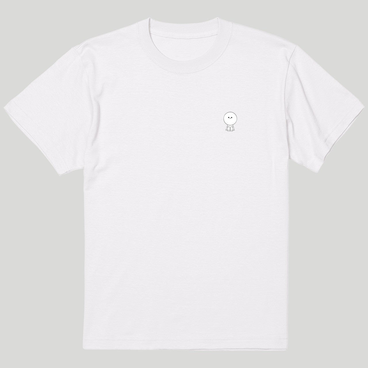 ふじこ刺繡Tシャツ　白