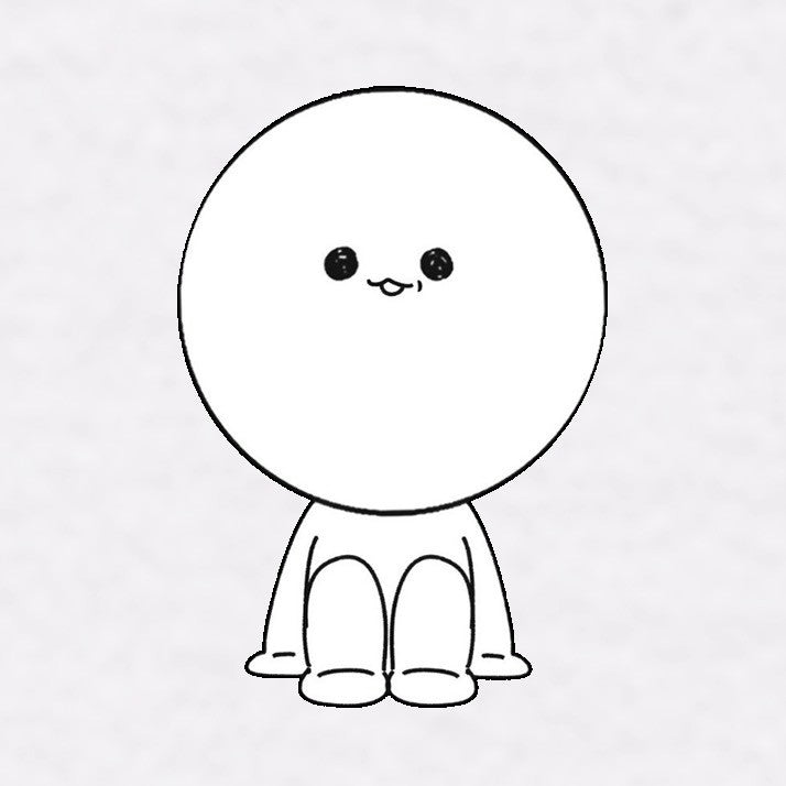 ふじこ刺繡Tシャツ　白