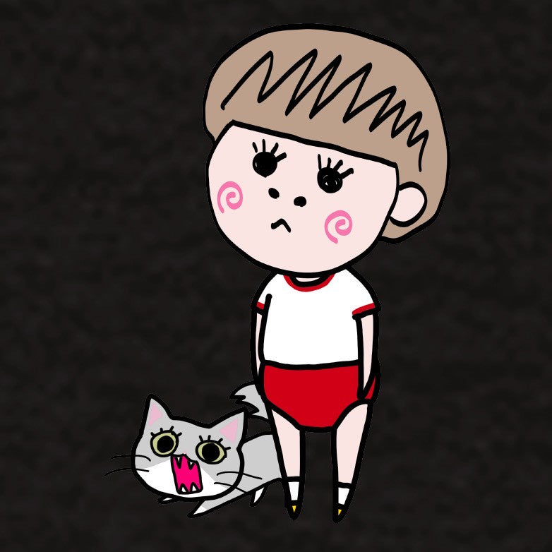 ☆かなっぺ&アナちゃんTシャツ　白/黒