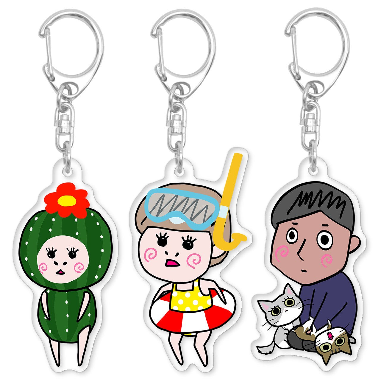 ☆そんおくアクキーセット