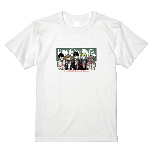 ハネハネ集合イラストTシャツ