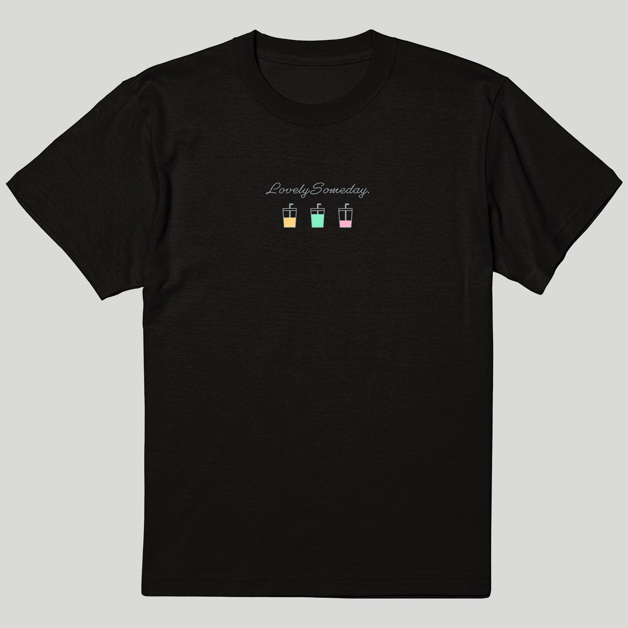 3ドリンク刺繍Tシャツ