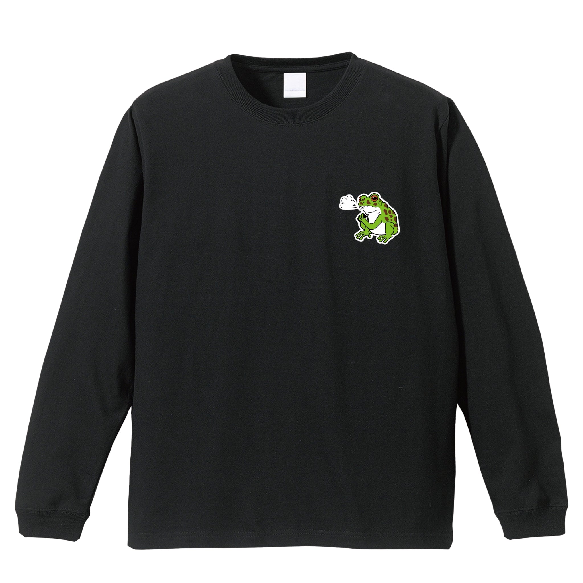 モリアオガエルワッペンロングTシャツ
