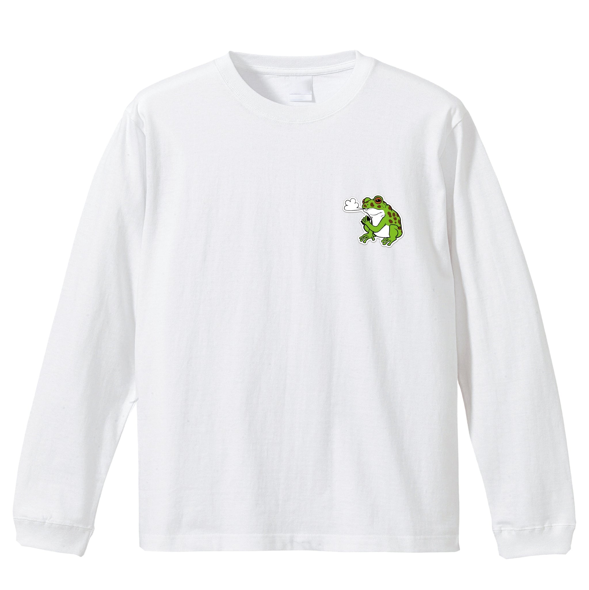 モリアオガエルワッペンロングTシャツ