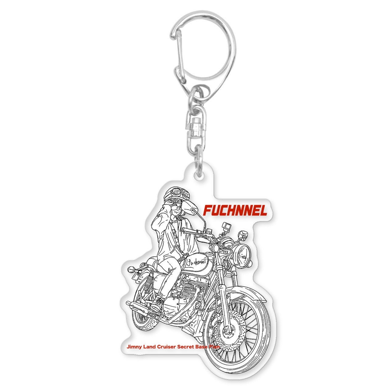 バイクふうアクキー(送料無料)