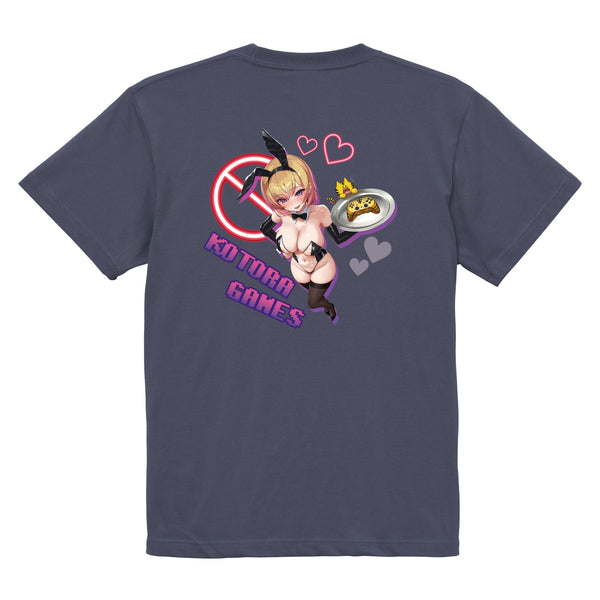 バックプリントイラストTシャツ