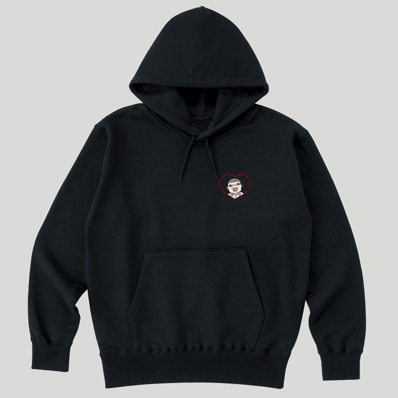 ワンポイントパーカー