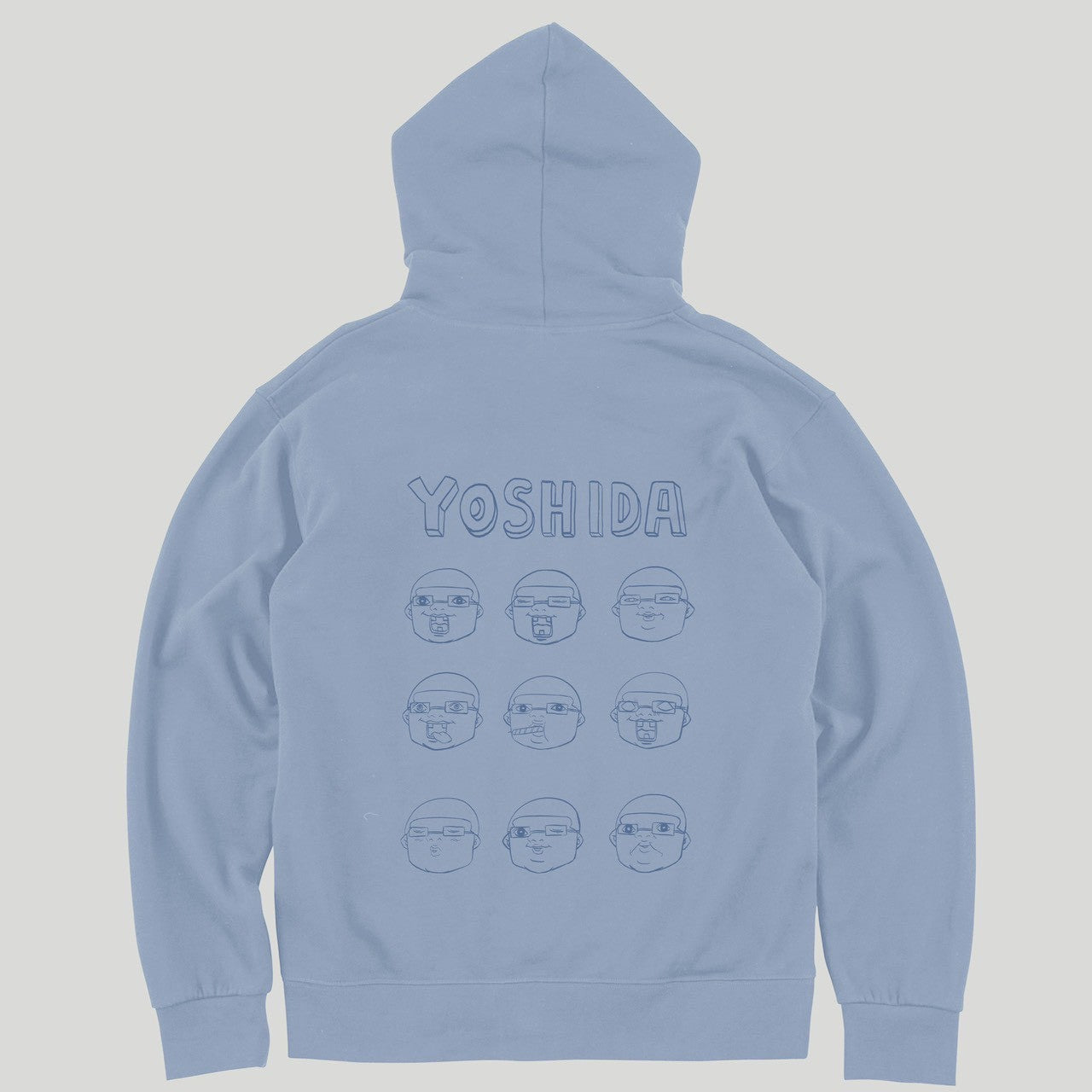 吉田九面相verパーカー(バックプリント)