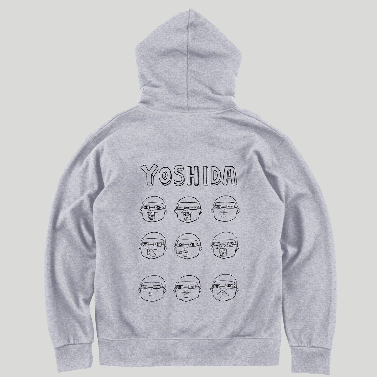 吉田九面相verパーカー(バックプリント)