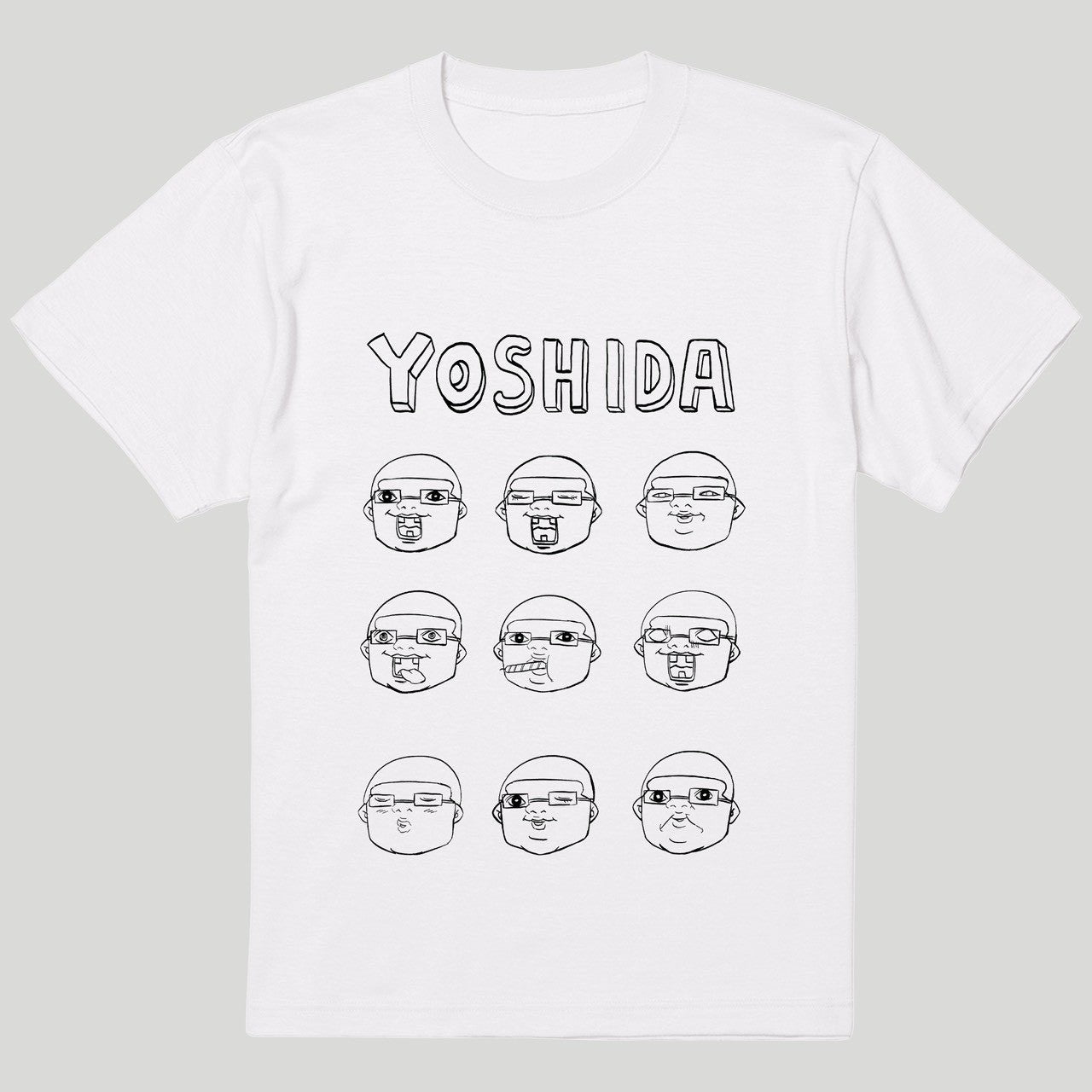 吉田九面相verTシャツ