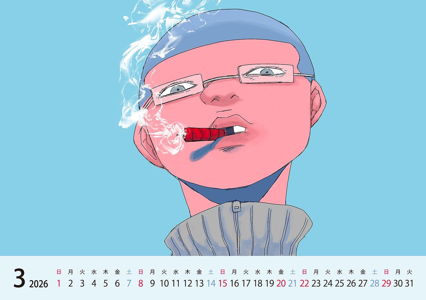 【数量限定】サイコパス甲子園2026年卓上カレンダー