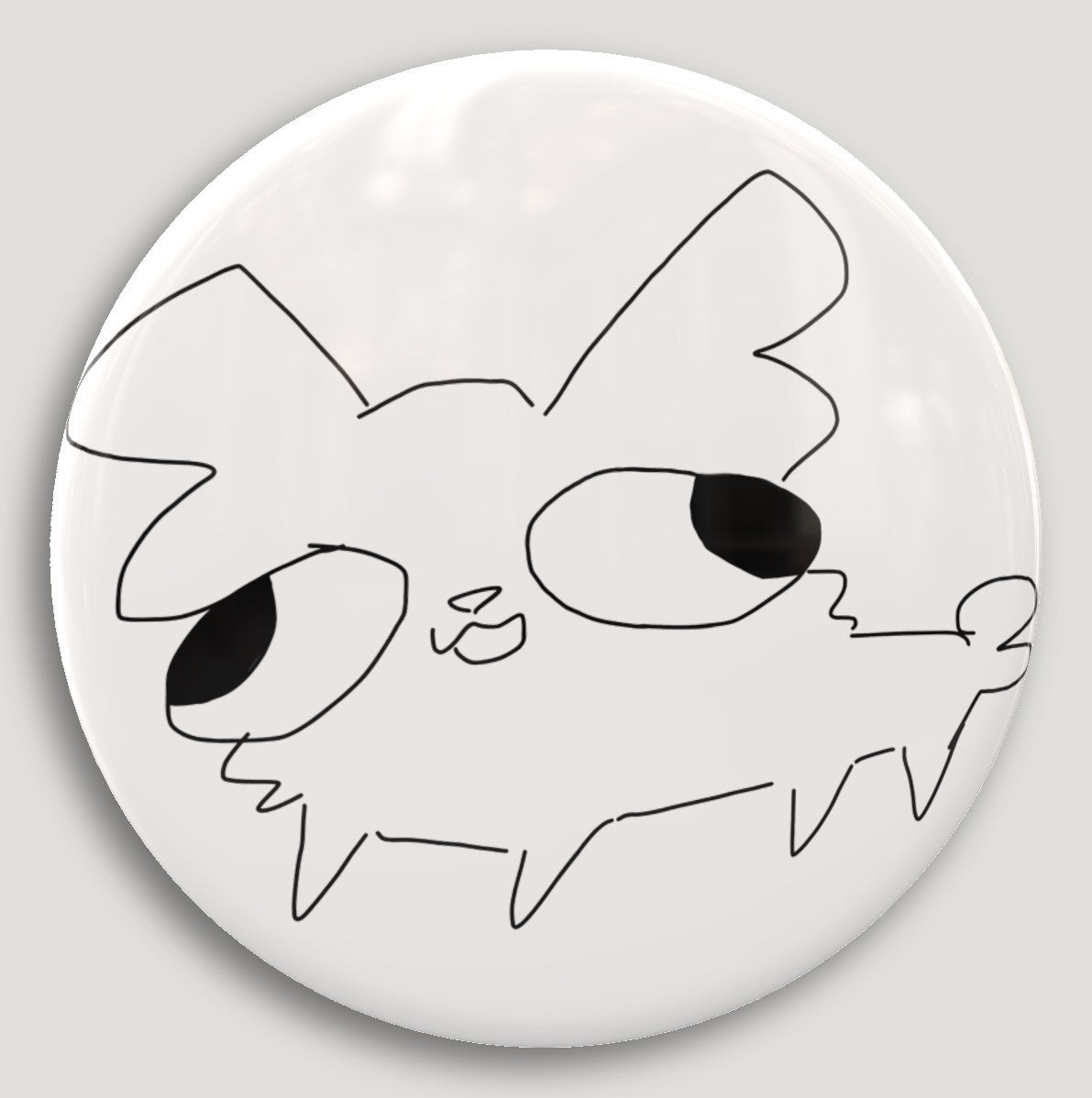 ゆうきチワワ缶バッジ(送料無料)