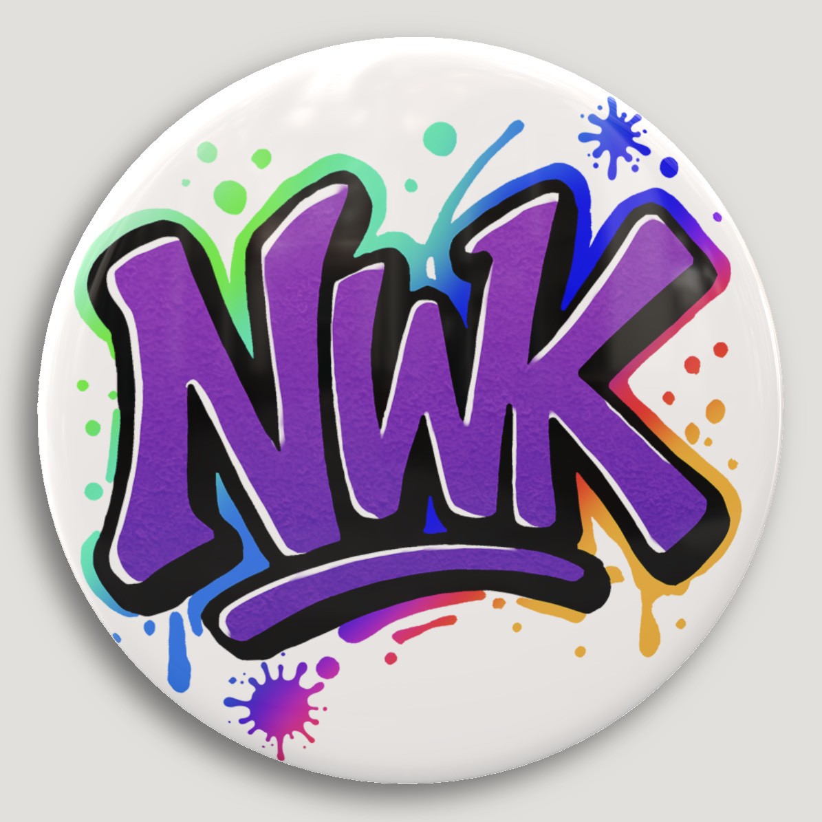 NWKロゴ缶バッジ(送料無料)