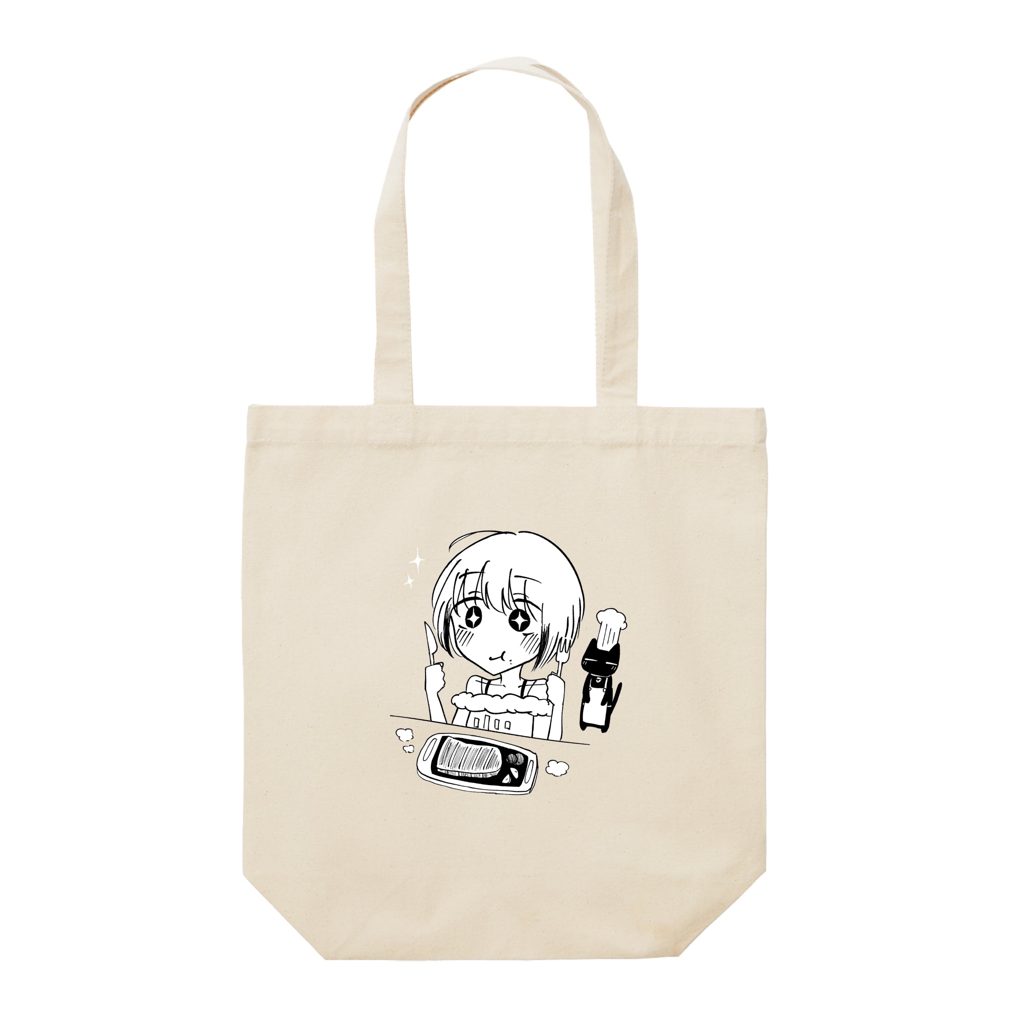 パナシェOISHIIトートバッグ(モノクロver.)