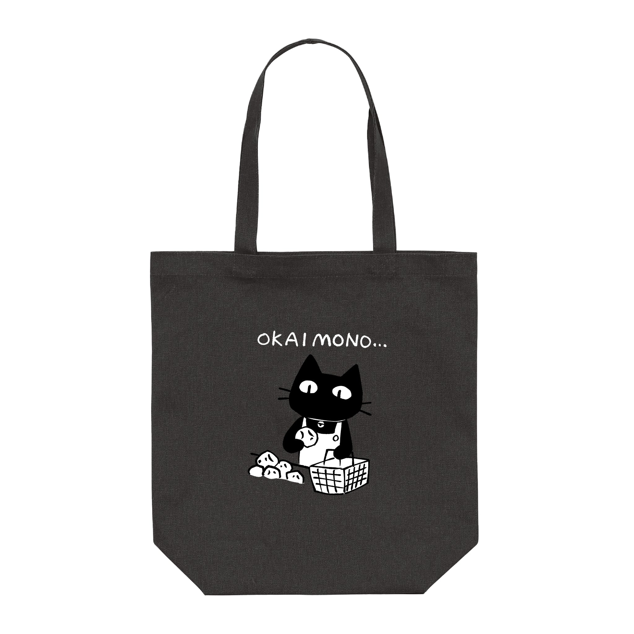 アカさんOKAIMONOトートバッグ(モノクロver.)