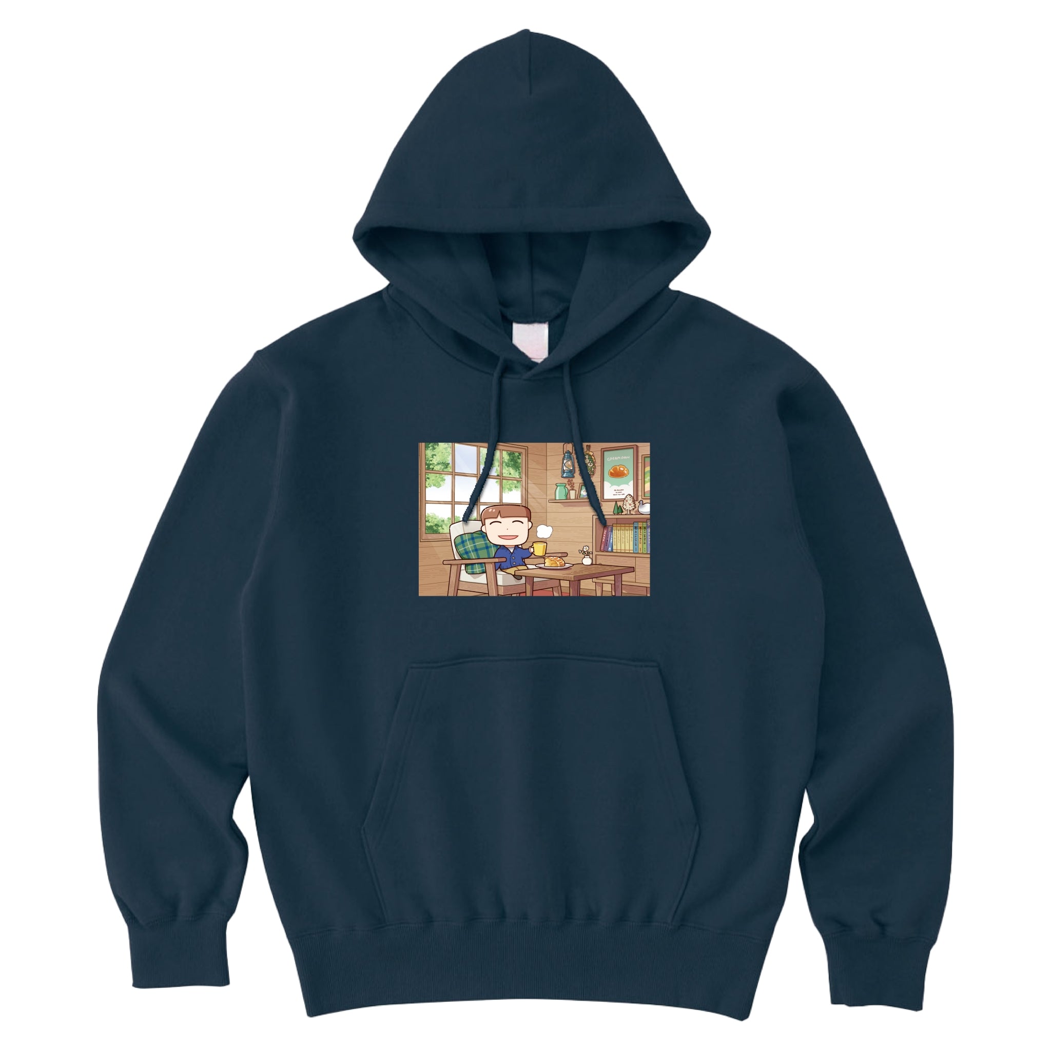 理想×ホワイト・パーカー