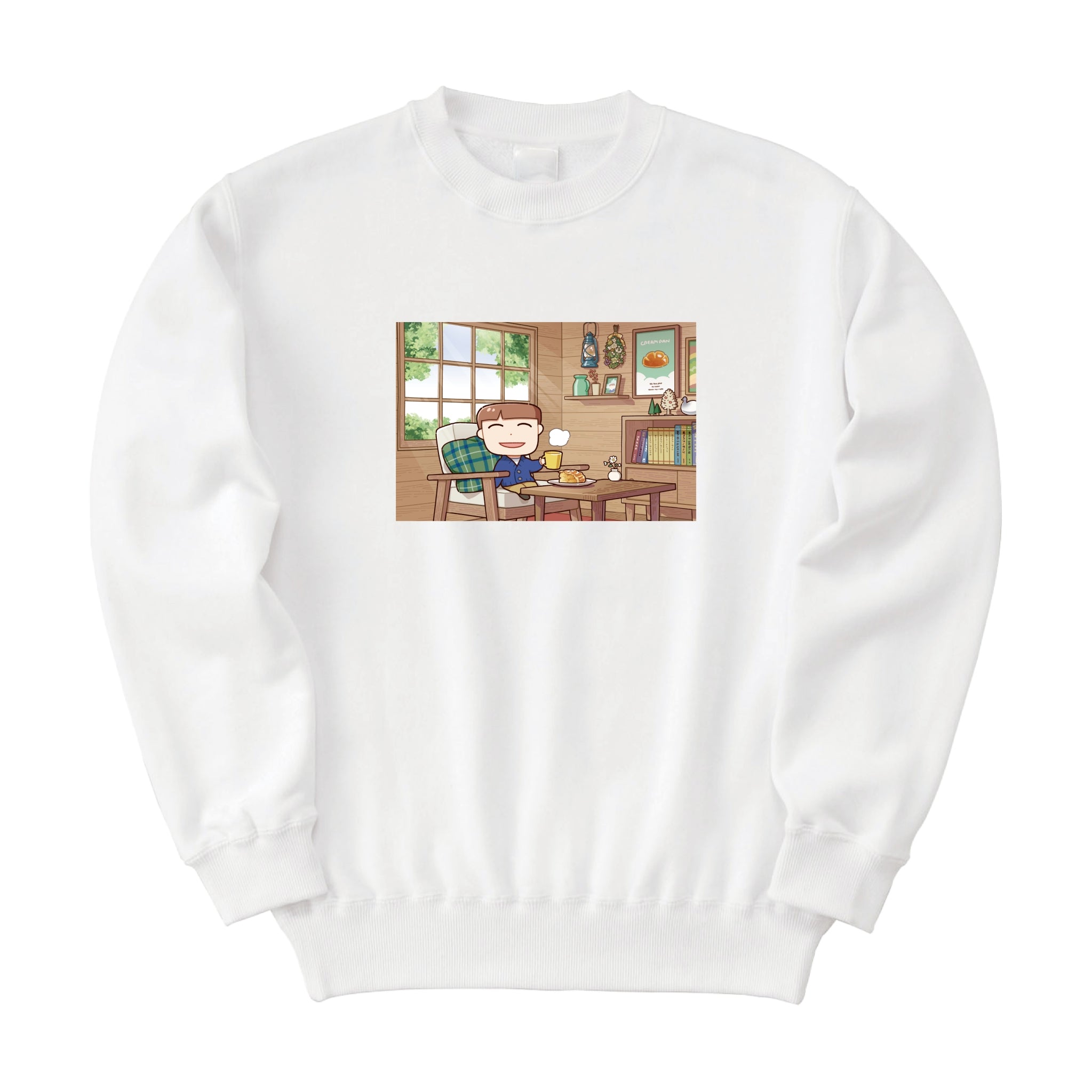 理想×ホワイト・スウェット