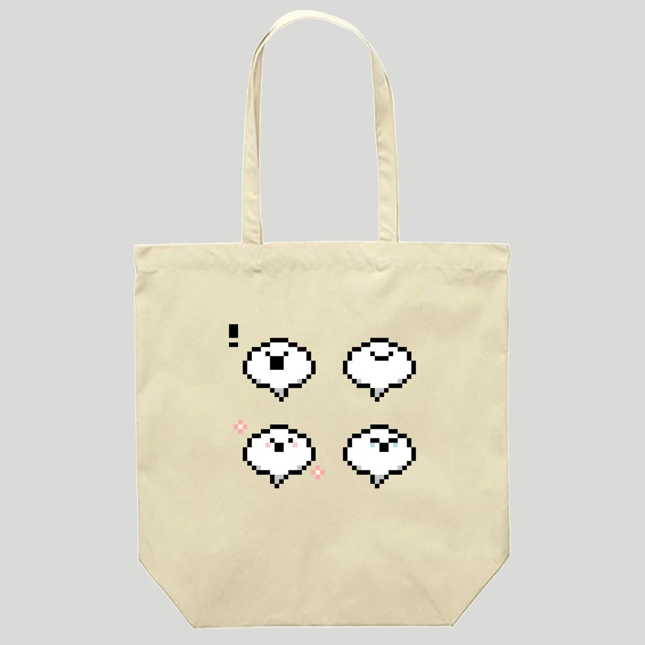 ドット画しろまんたトートバック