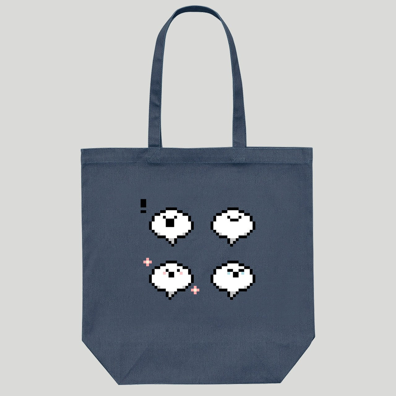 ドット画しろまんたトートバック