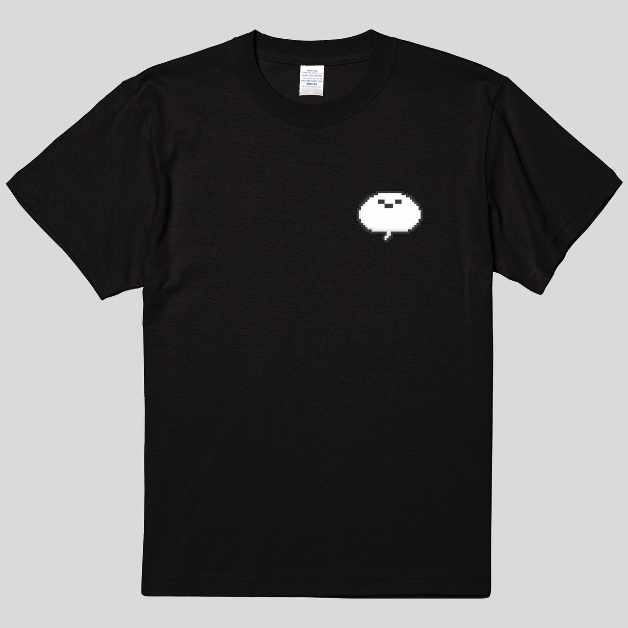 ドット画しろまんた刺繡Tシャツ