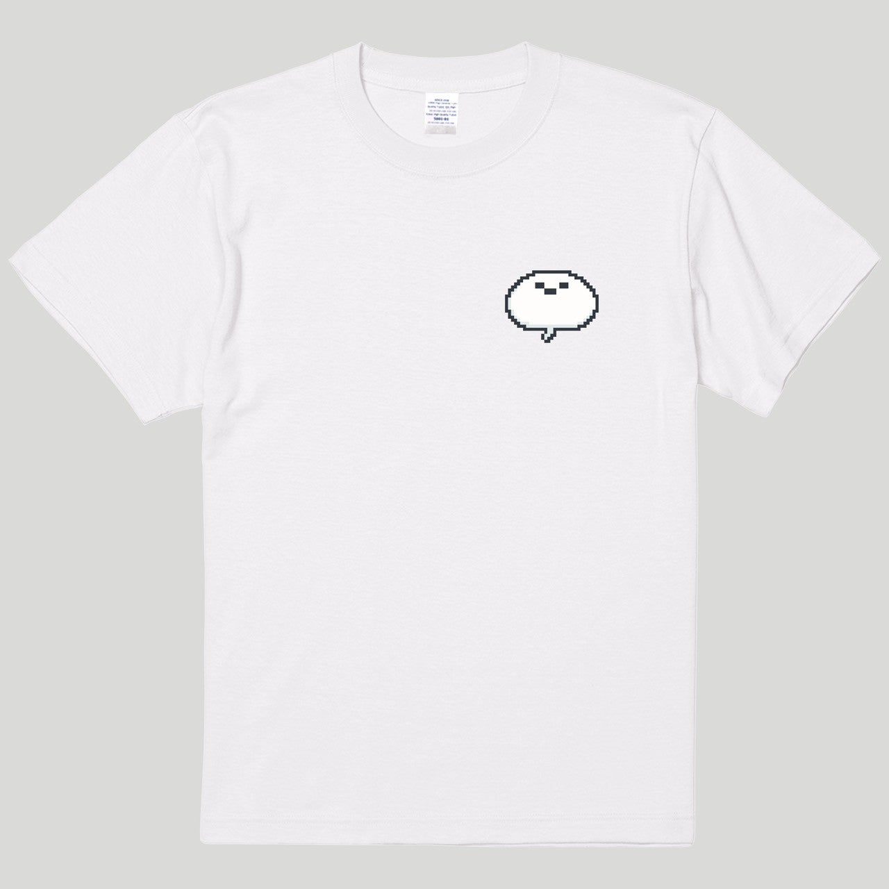 ドット画しろまんた刺繡Tシャツ