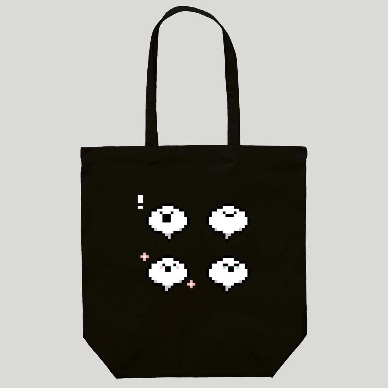 ドット画しろまんたトートバック