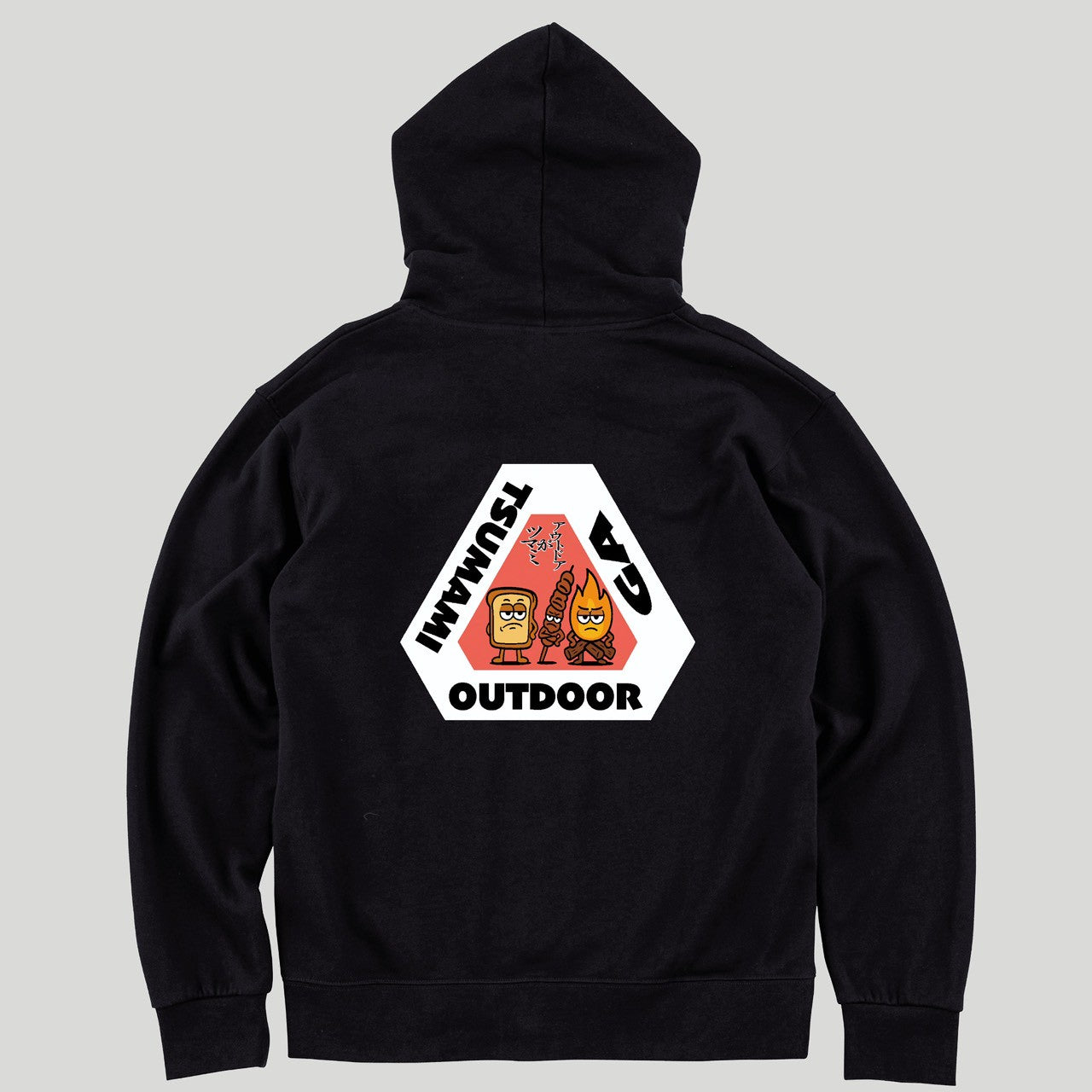 三兄弟バックプリントパーカー