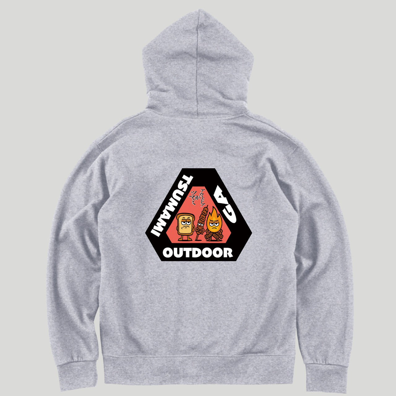 三兄弟バックプリントパーカー