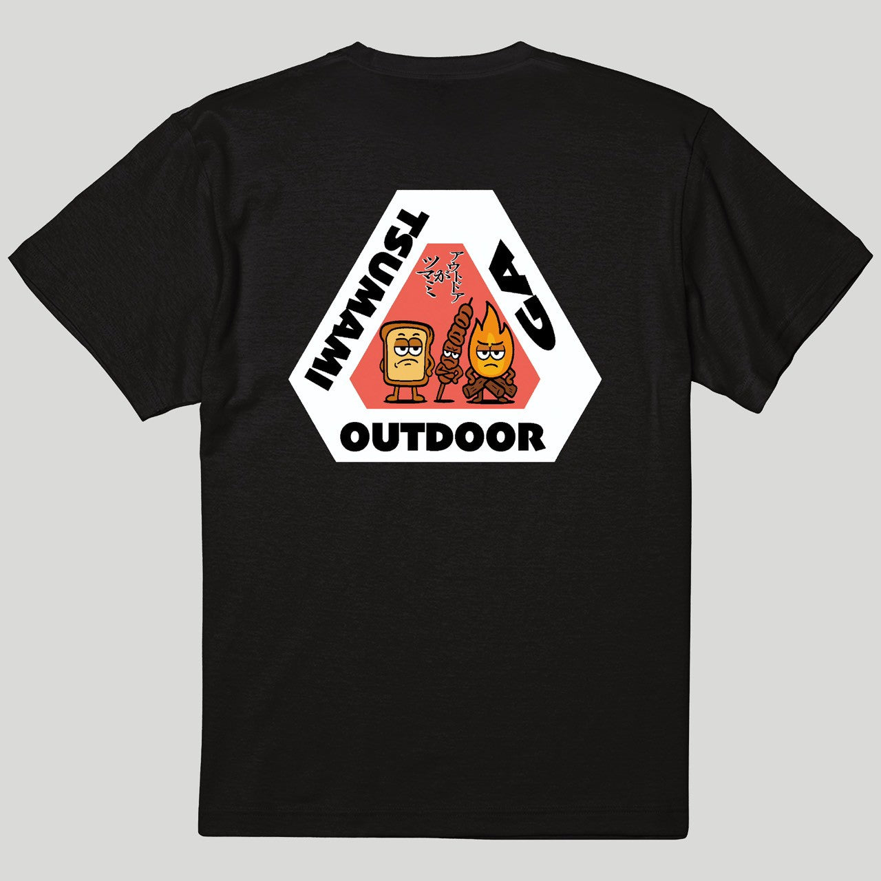 三兄弟バックプリントTシャツ