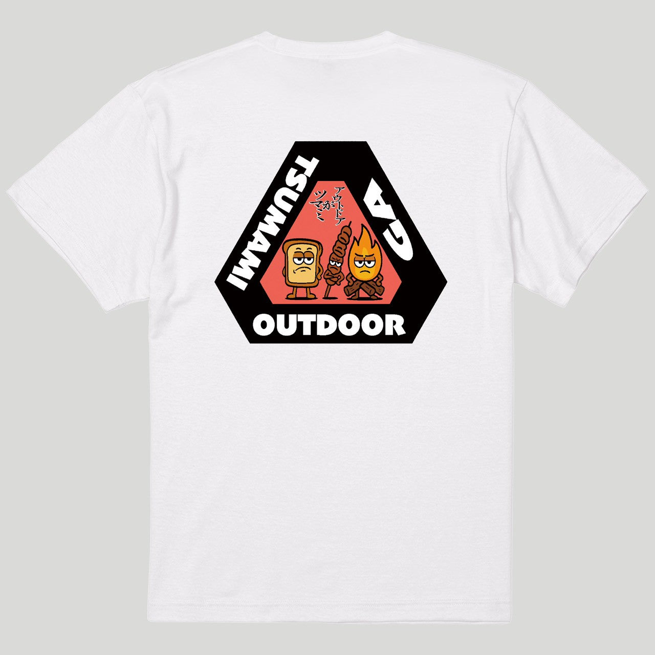 三兄弟バックプリントTシャツ