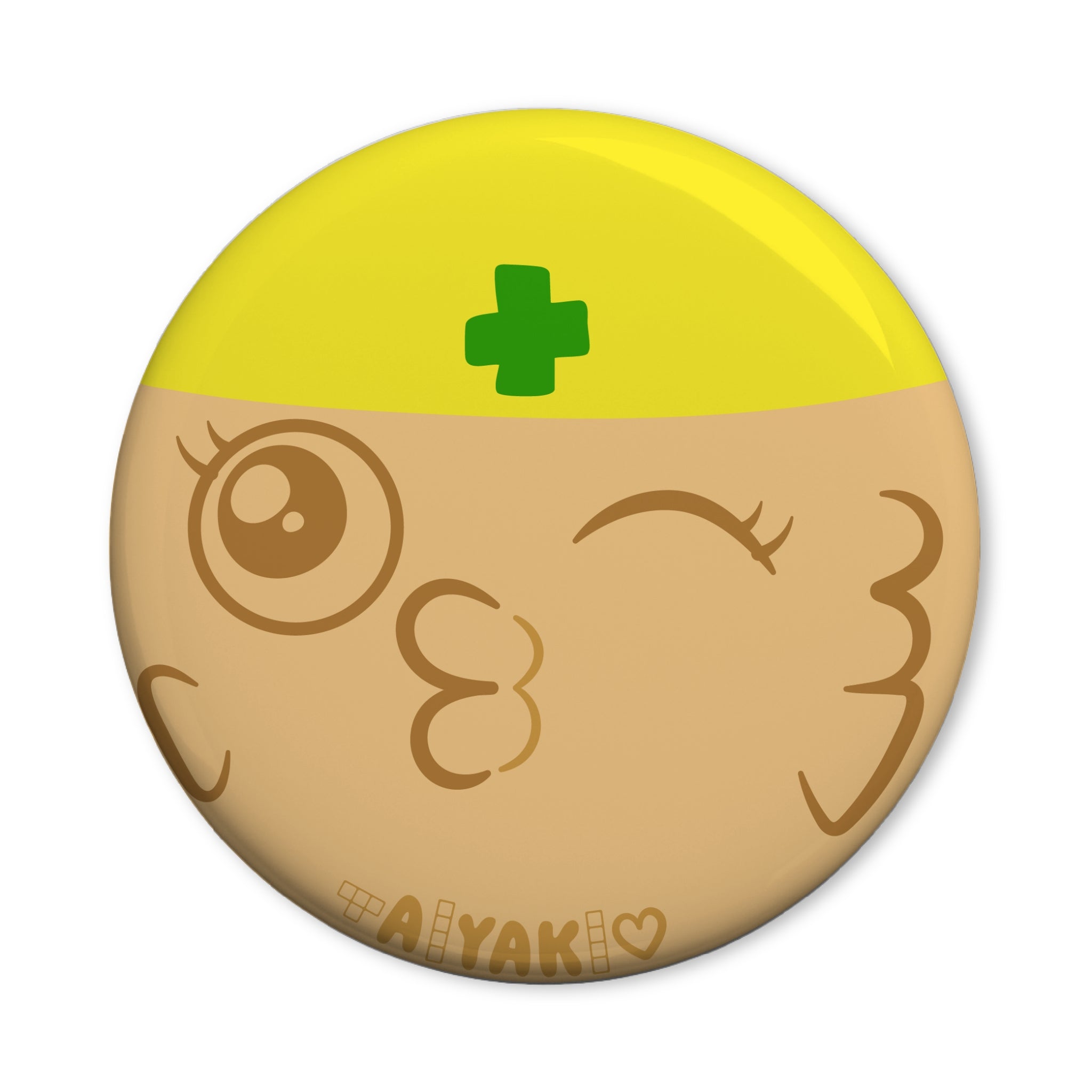 タイヤキ缶バッチA