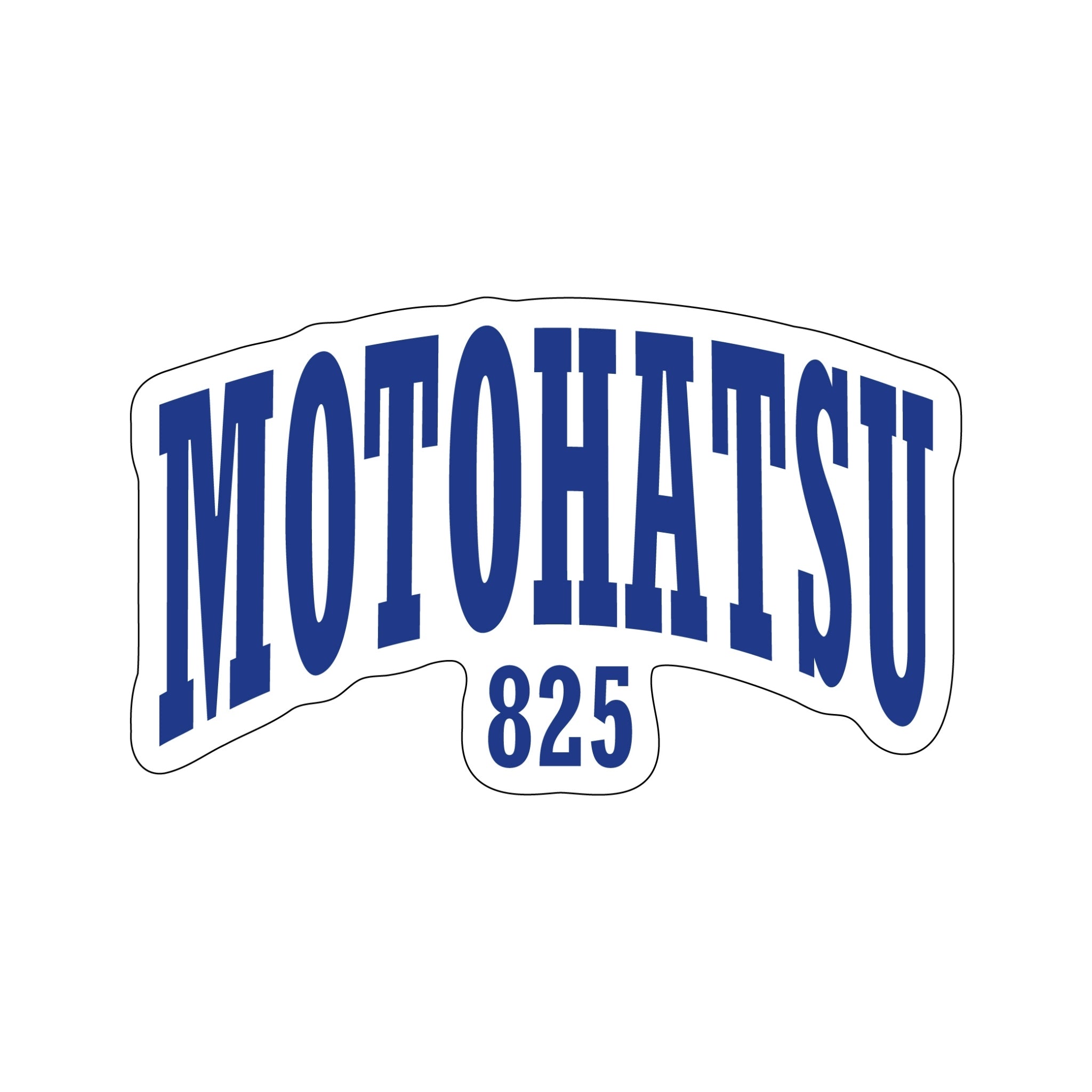 【送料無料】モトハツステッカー(耐水仕様)