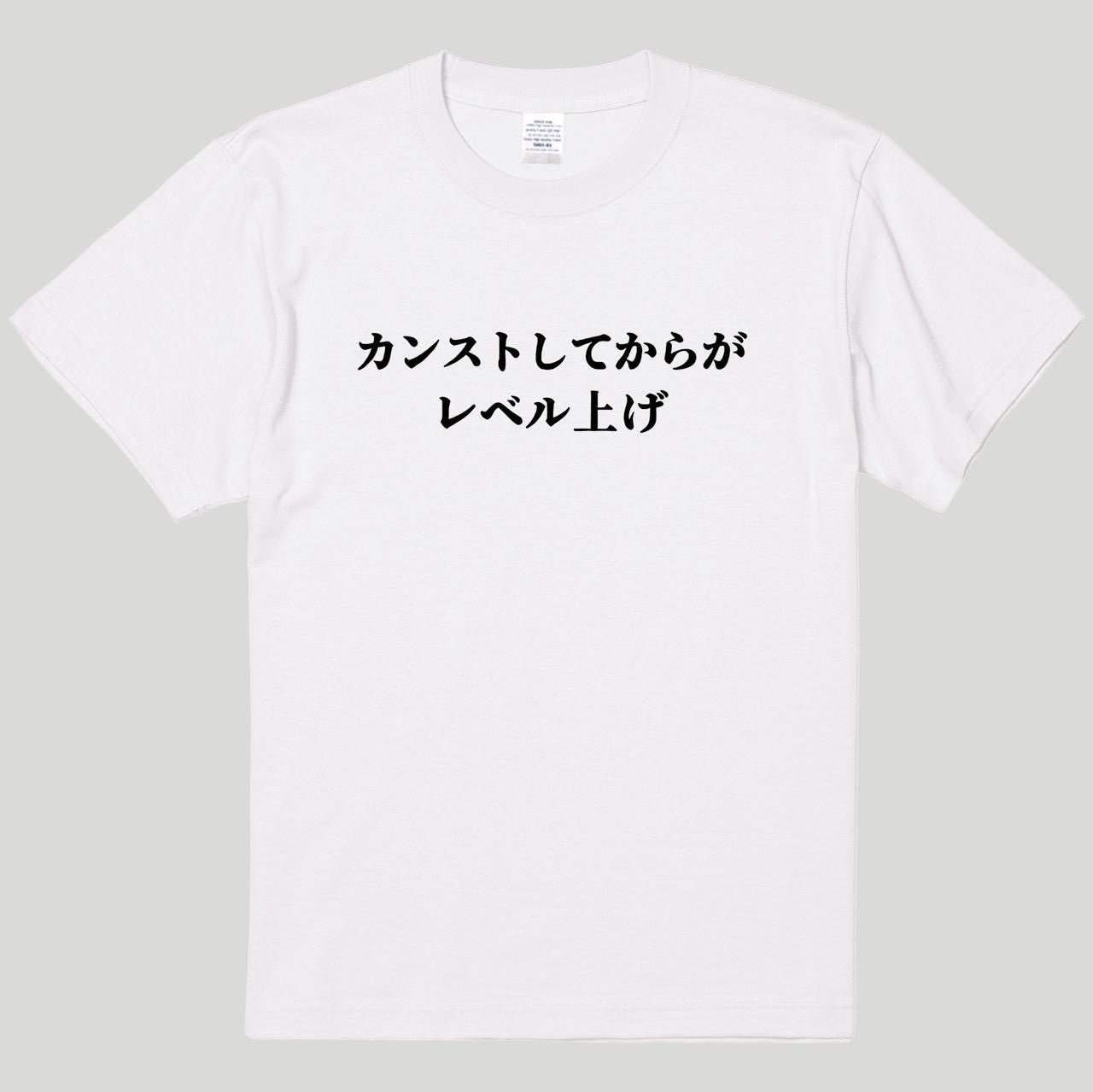カンストしてからがレベル上げTシャツ