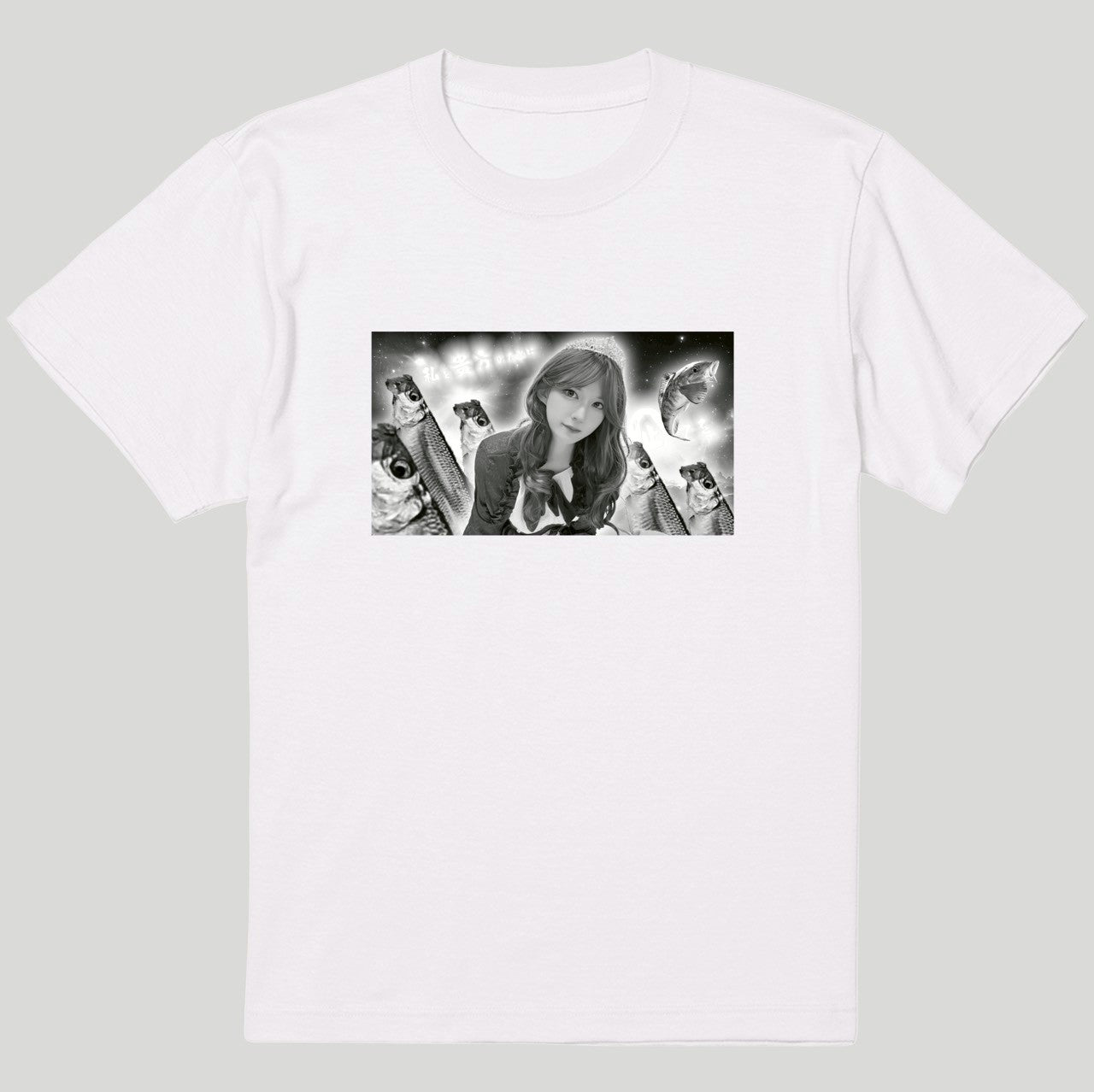 絢爛サムネイルTシャツカラーモノクロver.