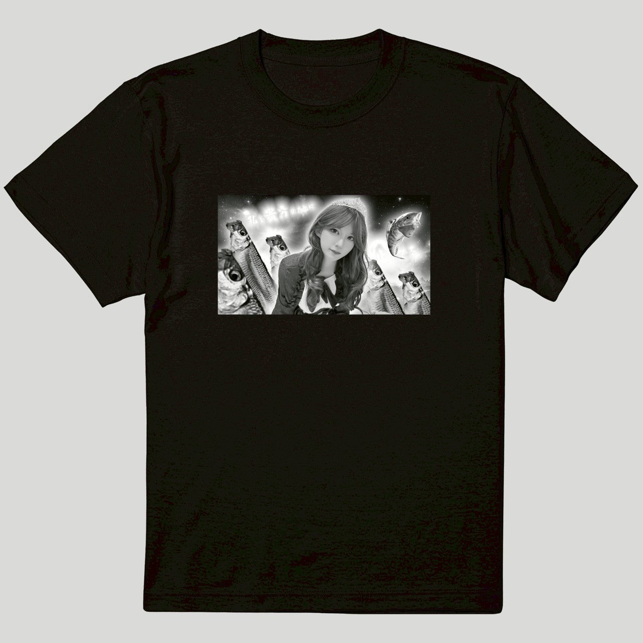 絢爛サムネイルTシャツカラーモノクロver.
