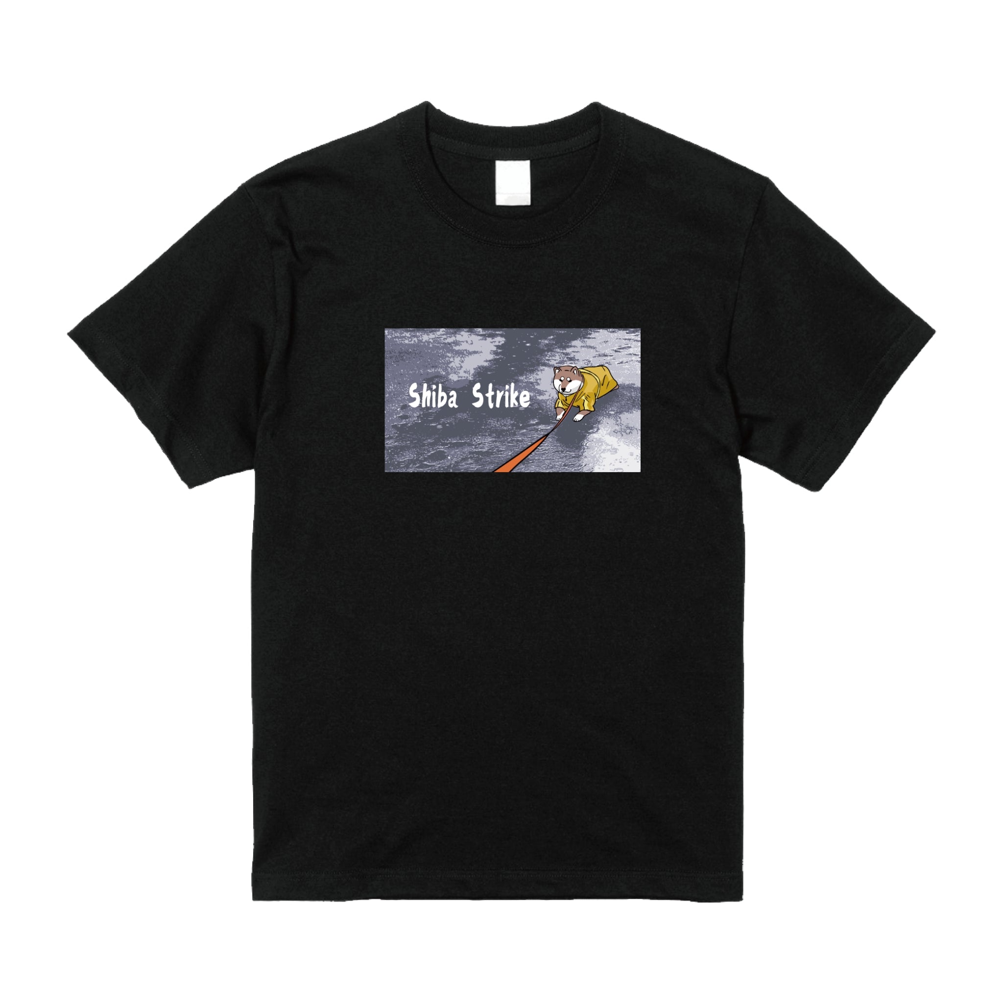 拒否柴byわらびTシャツ