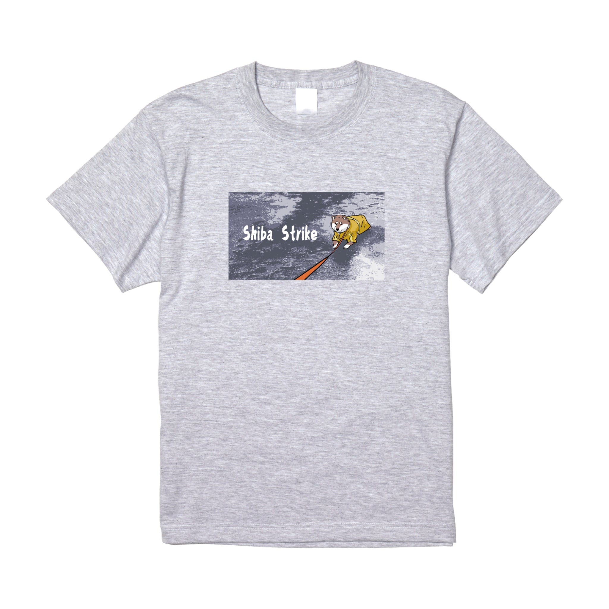 拒否柴byわらびTシャツ