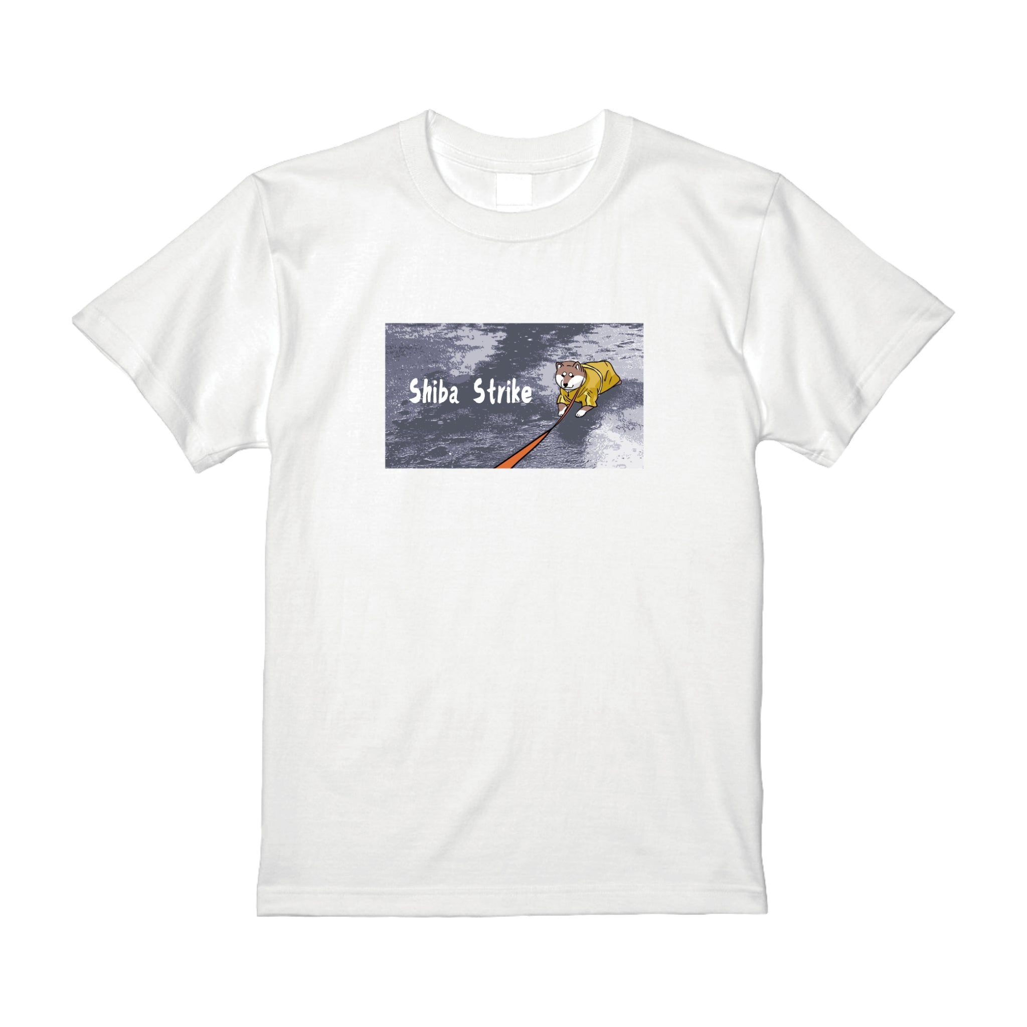 拒否柴byわらびTシャツ