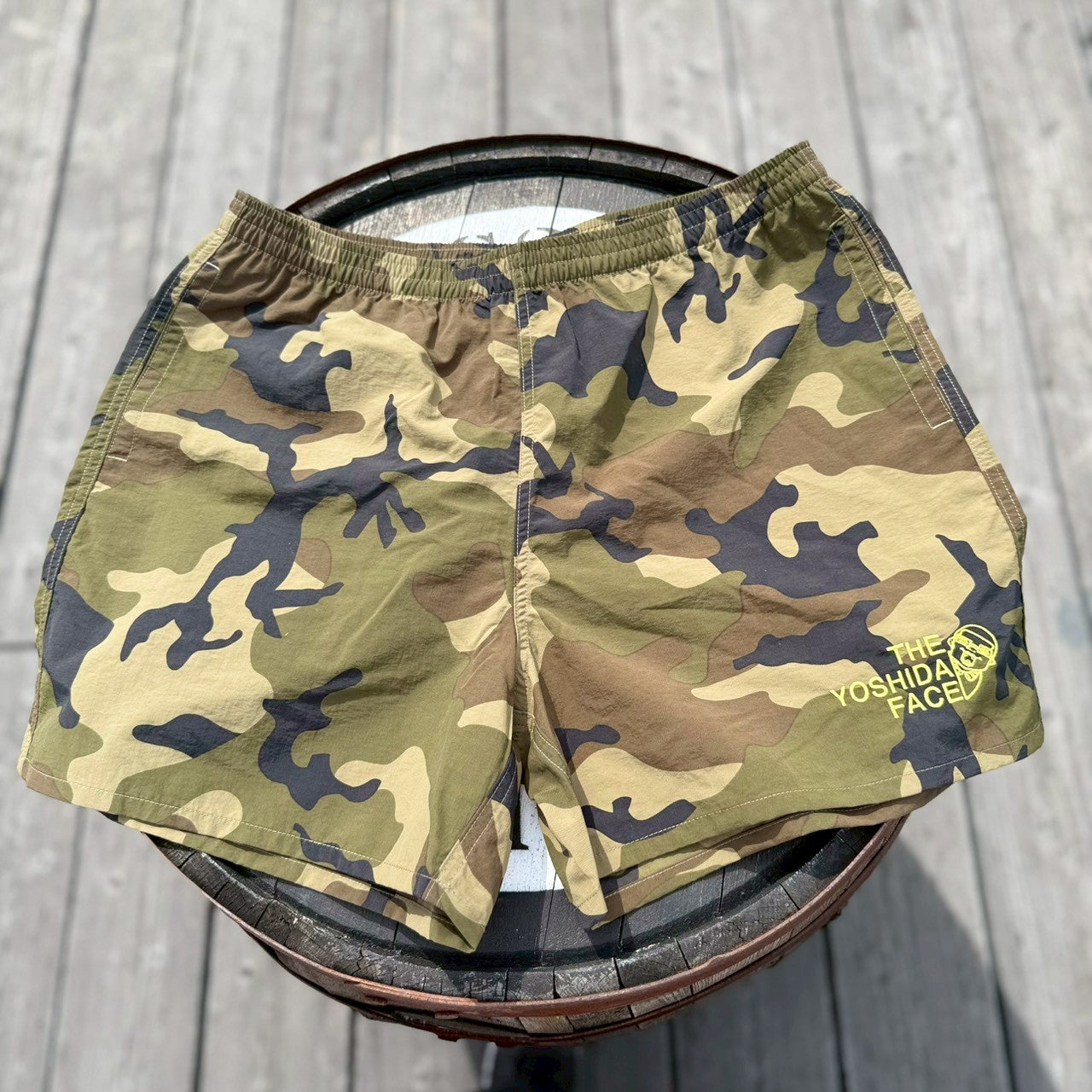 YOSHIDANOFACEナイロンショーツ