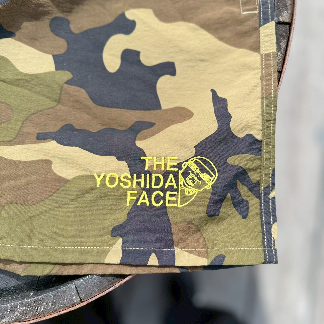 YOSHIDANOFACEナイロンショーツ