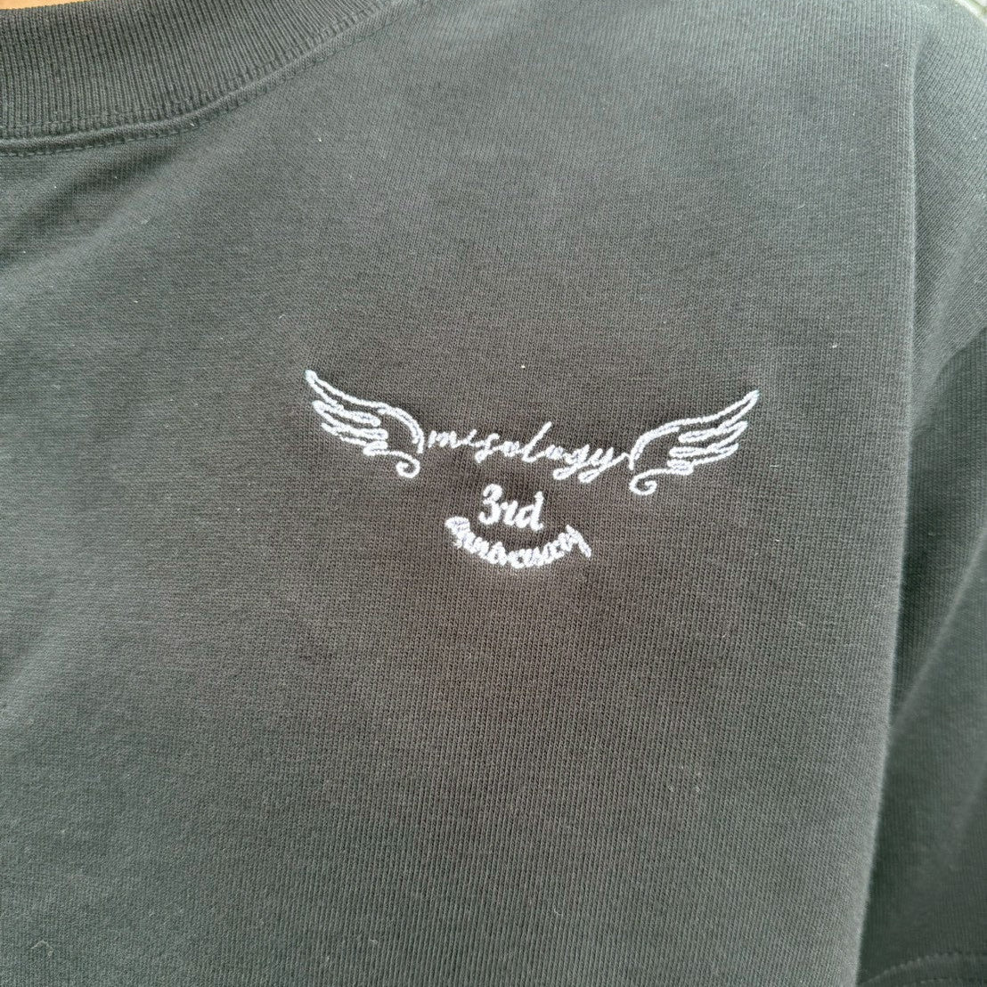 MIOSOLOGY刺繡Tシャツ