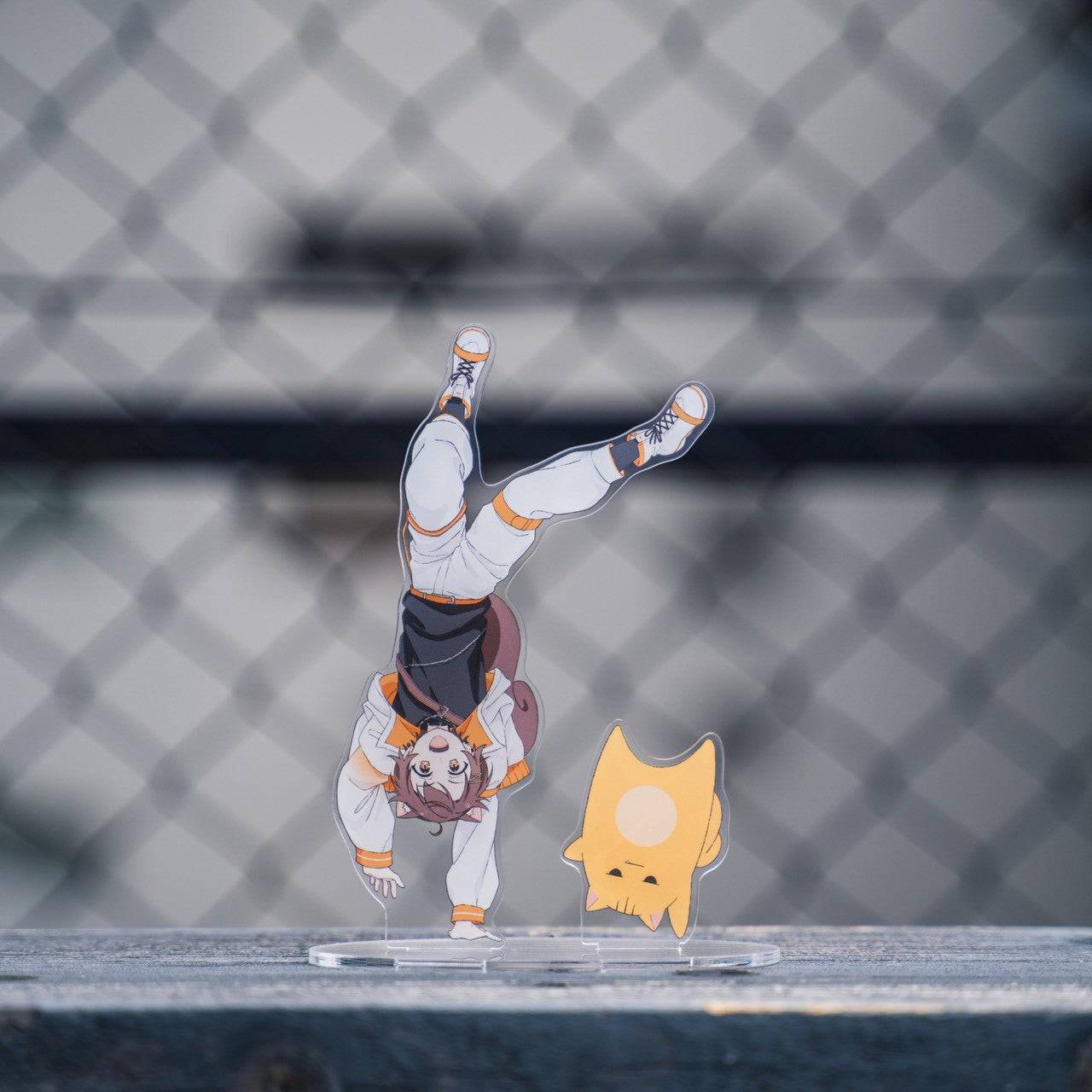 但野リス逆立ちアクリルスタンド