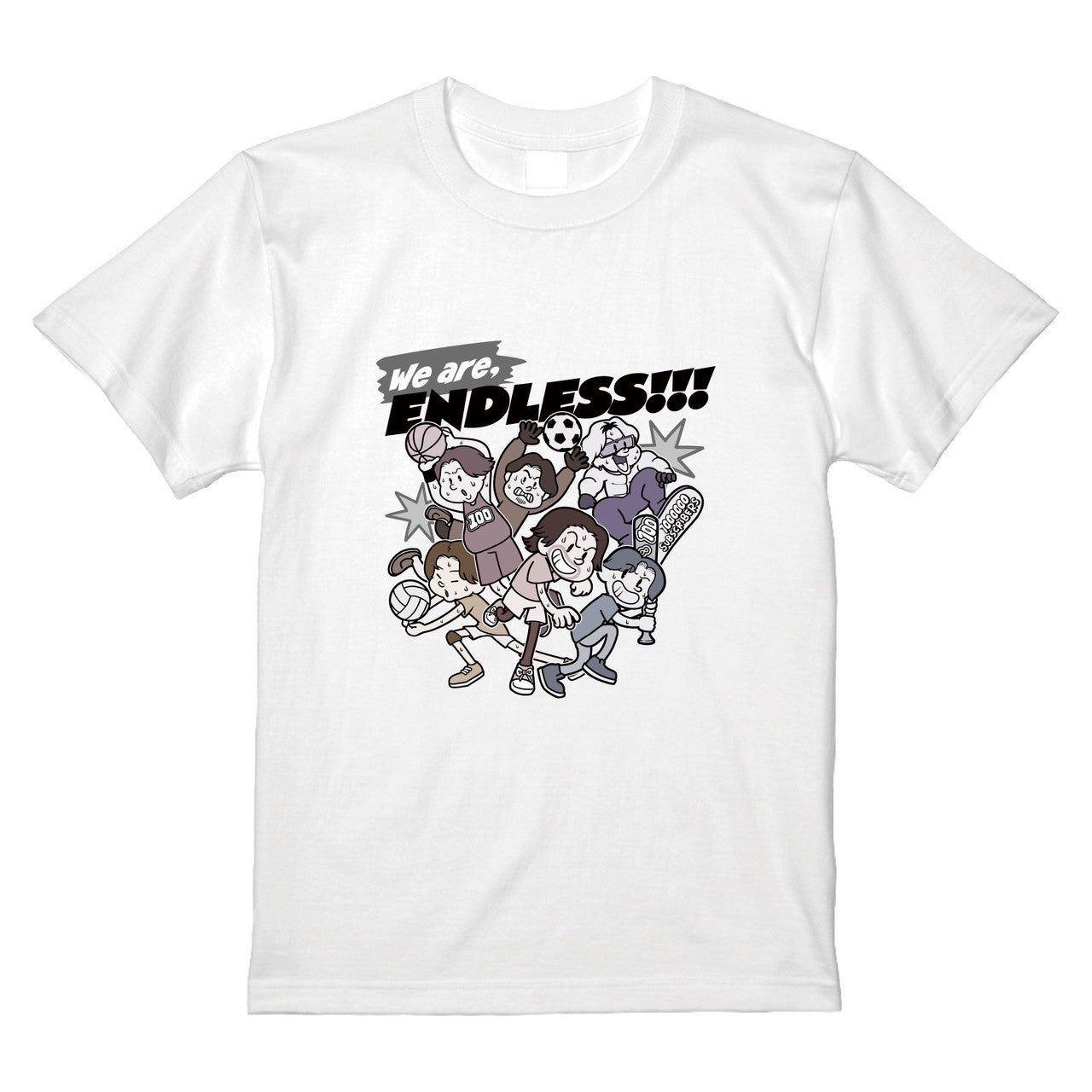 we are,ENDLESS!!!Tシャツ