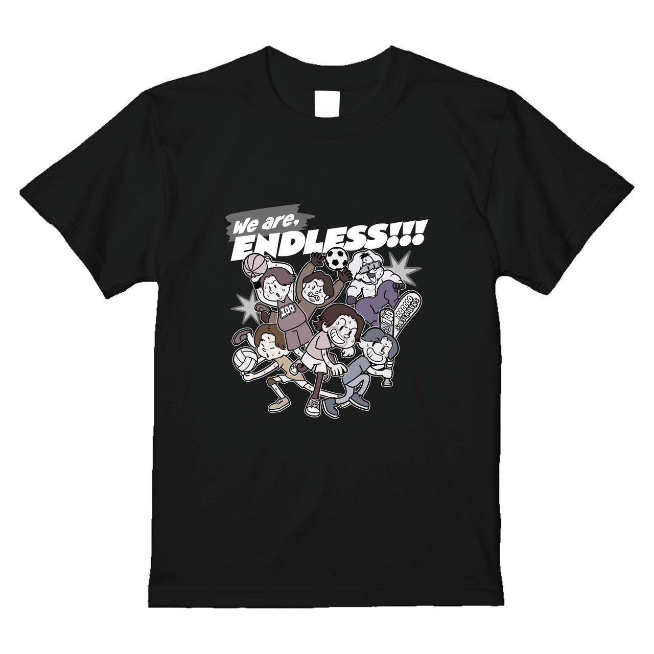 we are,ENDLESS!!!Tシャツ