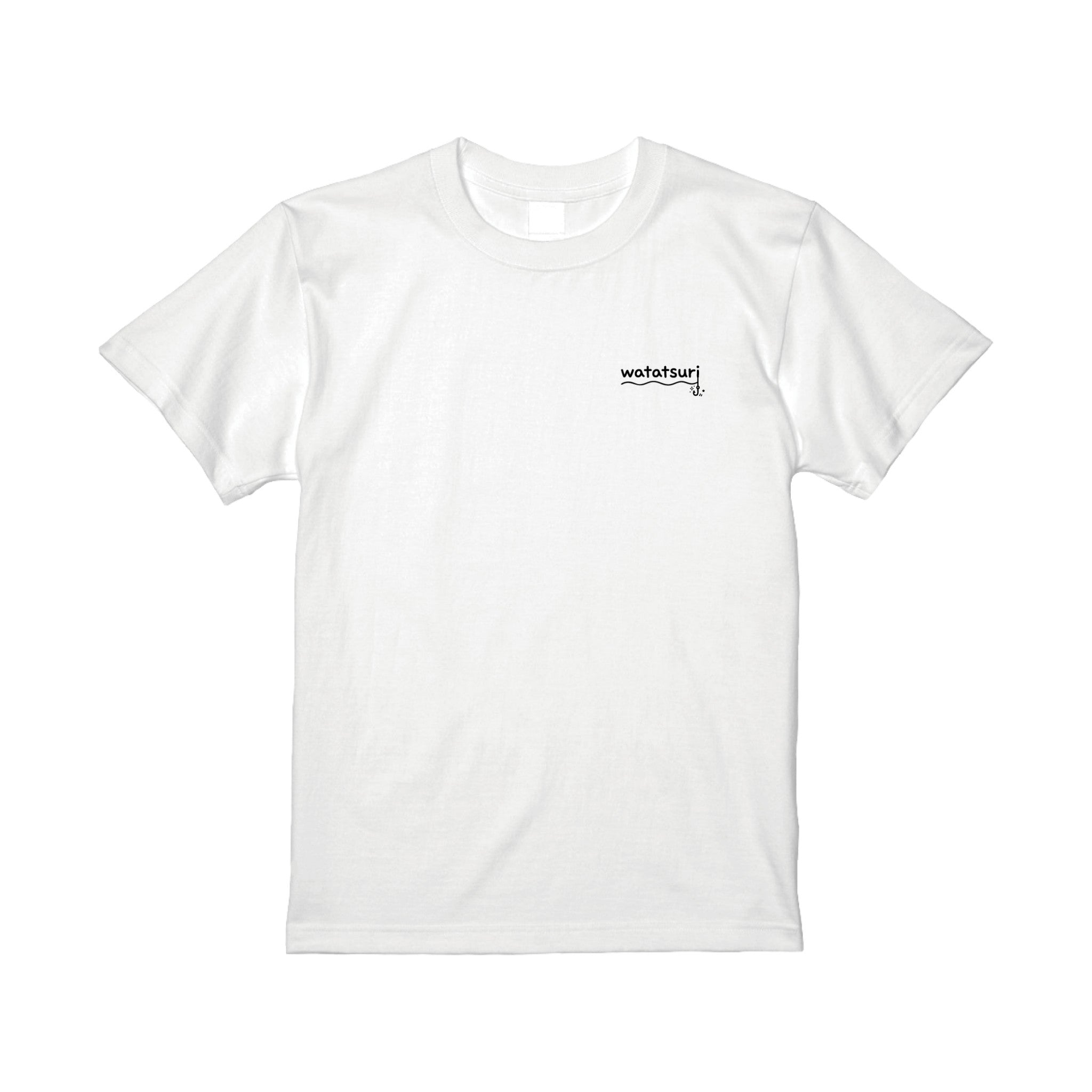 watatsuriロゴTシャツ