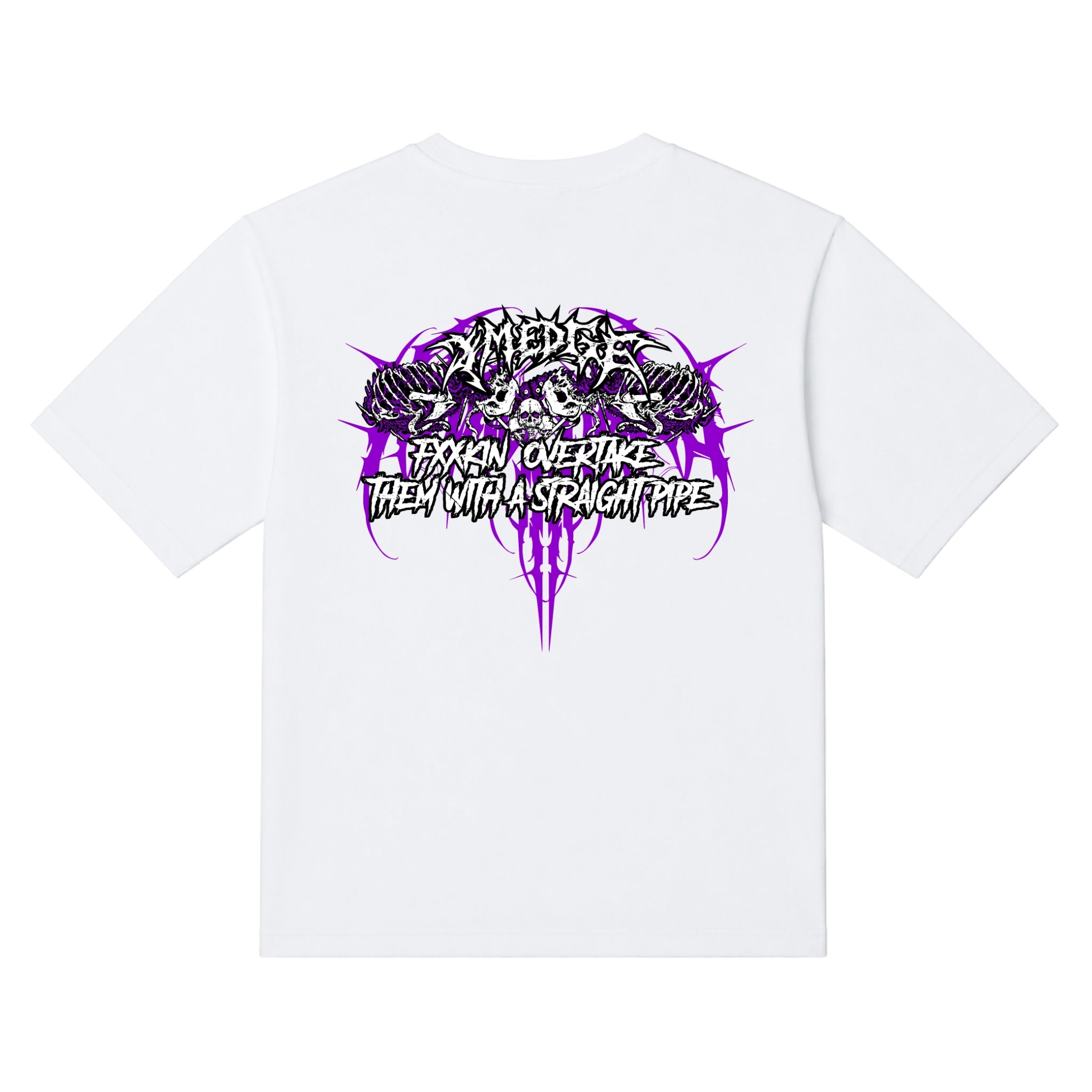 Fxxkin’overtake them with a straight pipe T-shirt