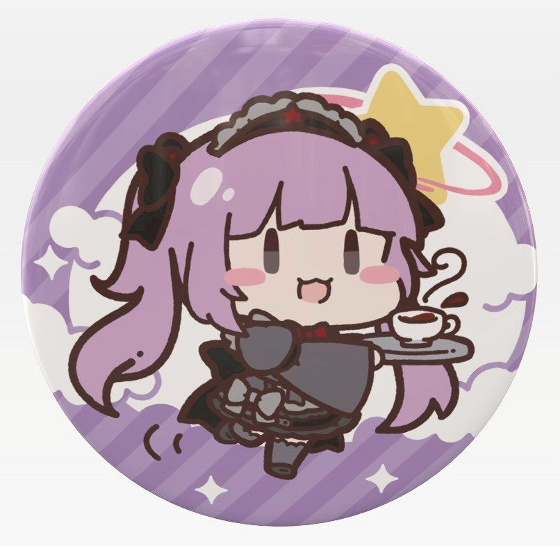 ブラックほしの缶バッチ
